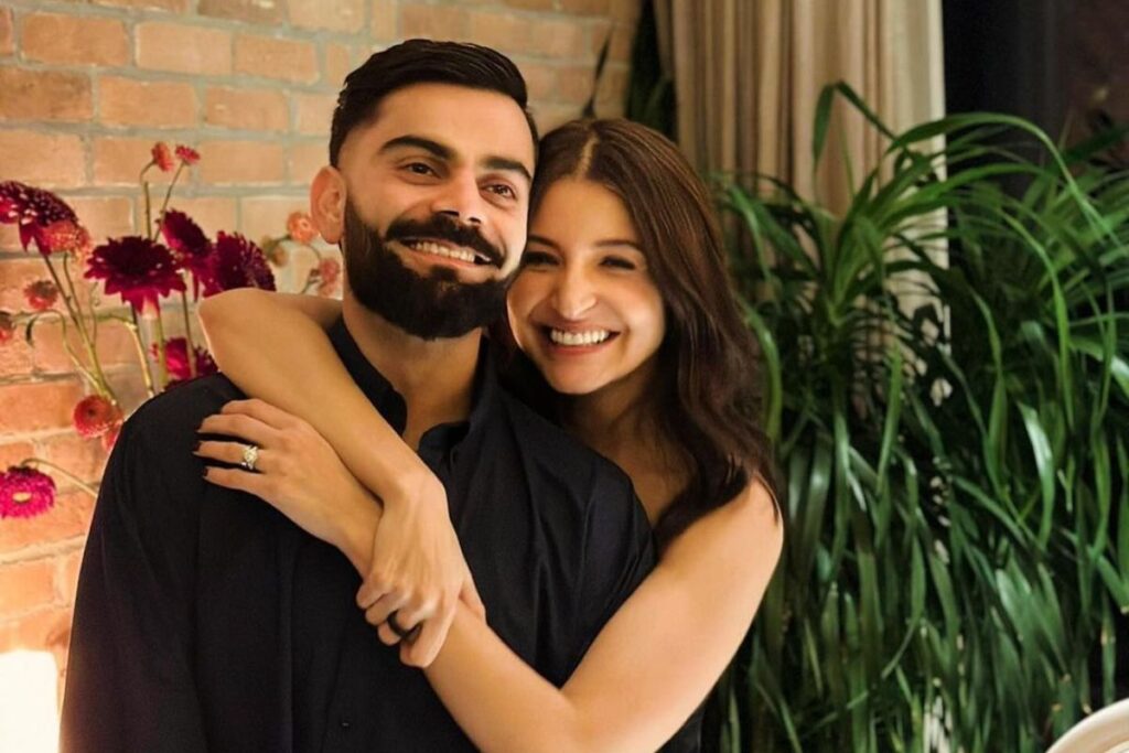 Virat Kohli and Anushka Sharma