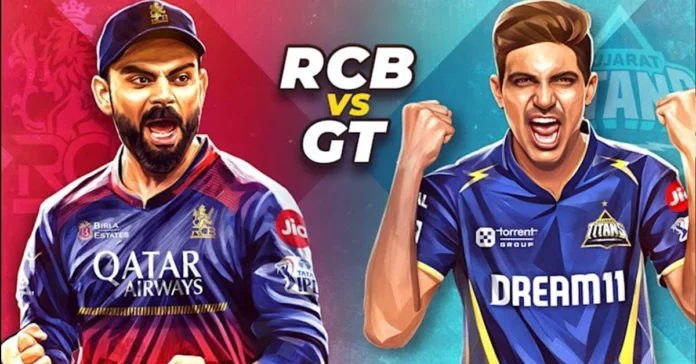 IPL 2025 GT vs RCB