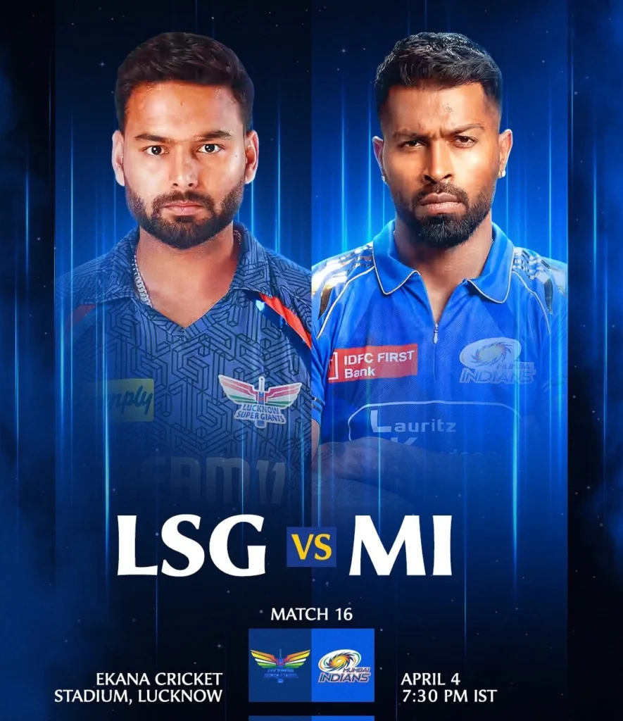 LSG vs MI ipl 2025